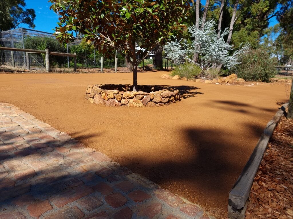 Jarrahdale Driveway, Busy Digger Driveway, Busy Digger Garden Walls, Gravel Driveway, Perth Gravel