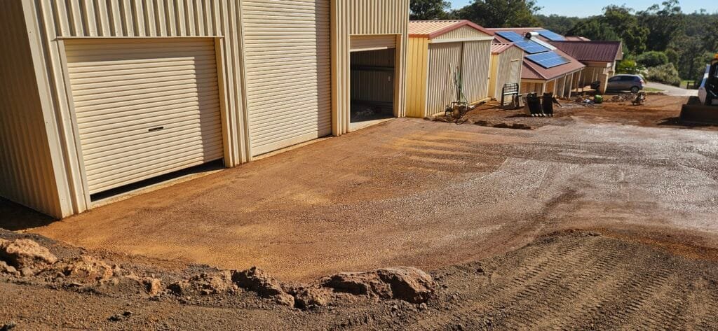 Jarrahdale Driveway, Jarrahdale Earthworks, Shire of Serpentine Jarrahdale Earthworks