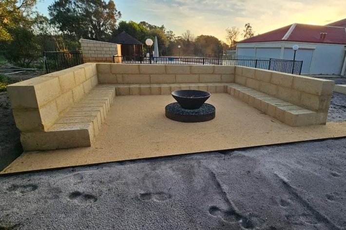 Fire Pits, Water Features and Garden Edging